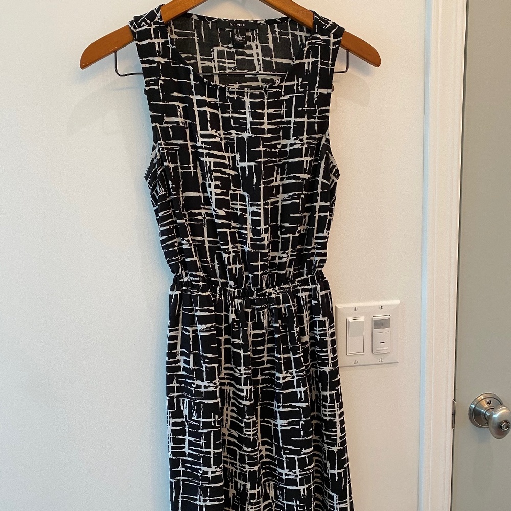 Black and White Dress